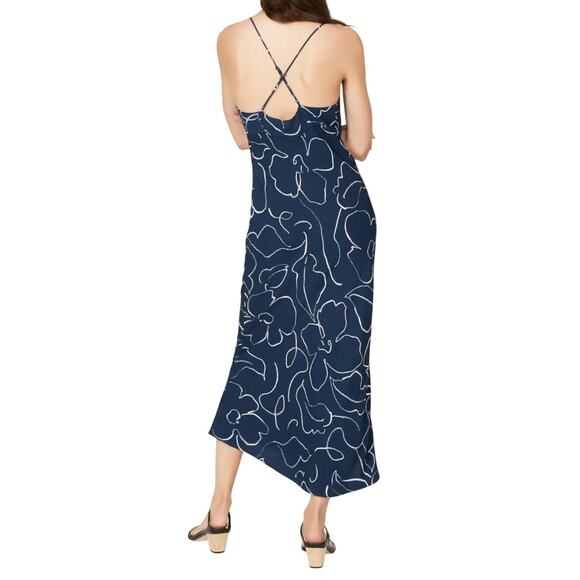 Madewell Layton Slip Dress in Blue, Size US 4 - Picture 3 of 8